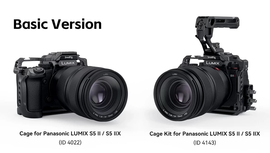 SmallRig 4024 Black Mamba Cage for Panasonic LUMIX S5 II / S5 IIX by  in  - EC MALL