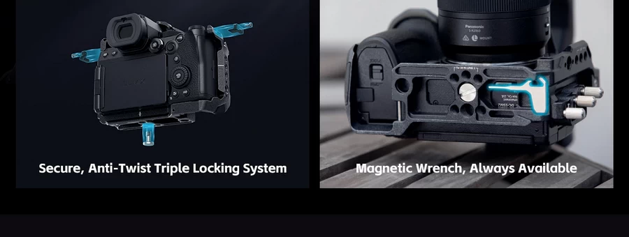 SmallRig 4024 Black Mamba Cage for Panasonic LUMIX S5 II / S5 IIX by  in  - EC MALL