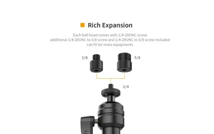 Ulanzi LS08 Flexible Arm Professional Live Streaming Stand Equipment by  in  - EC MALL