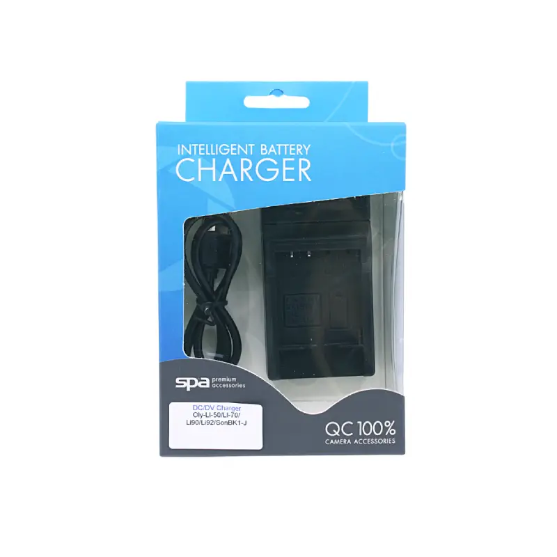Battery Charger Spa For Olympus LI-50B / 70B / 90B / Sony NP-BK1/LI-40B / FUJI NP-45 by  in  - EC MALL