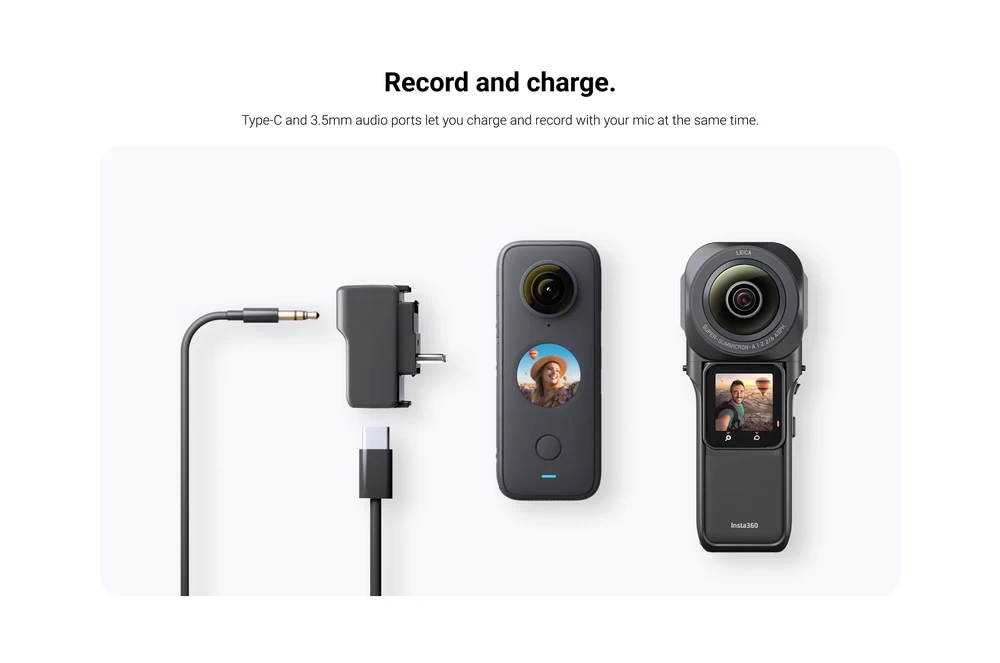 Insta360 Vertical Microphone Adapter for ONE X2 and RS Series by  in  - EC MALL