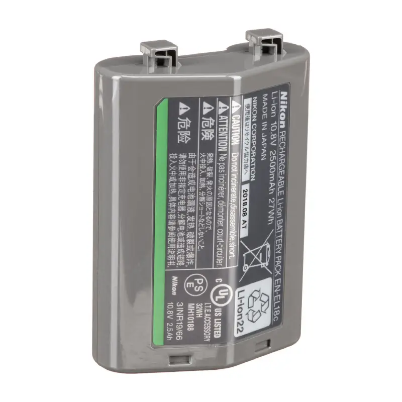 Li-Ion Battery Nikon EN-EL 18c Rechargeable Lithium-Ion Battery by  in  - EC MALL