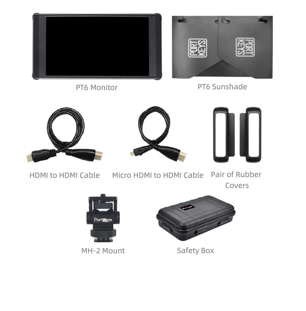 Portkeys PT6 6" 4K HDMI Touchscreen Monitor by  in  - EC MALL