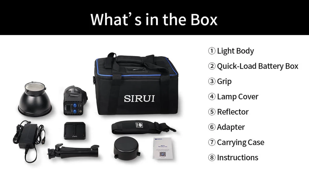 Sirui C60B Bi-Color LED Monolight by  in  - EC MALL