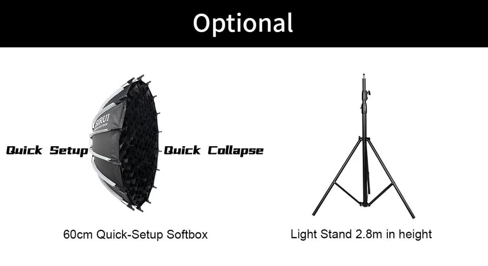 Sirui C60B Bi-Color LED Monolight by  in  - EC MALL