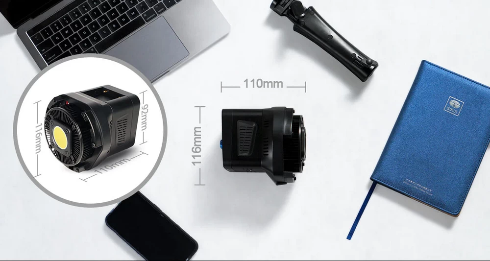 Sirui C60B Bi-Color LED Monolight by  in  - EC MALL