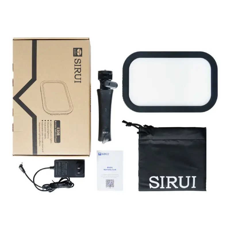 Sirui E30B Bi-Color Soft LED Panel by  in  - EC MALL