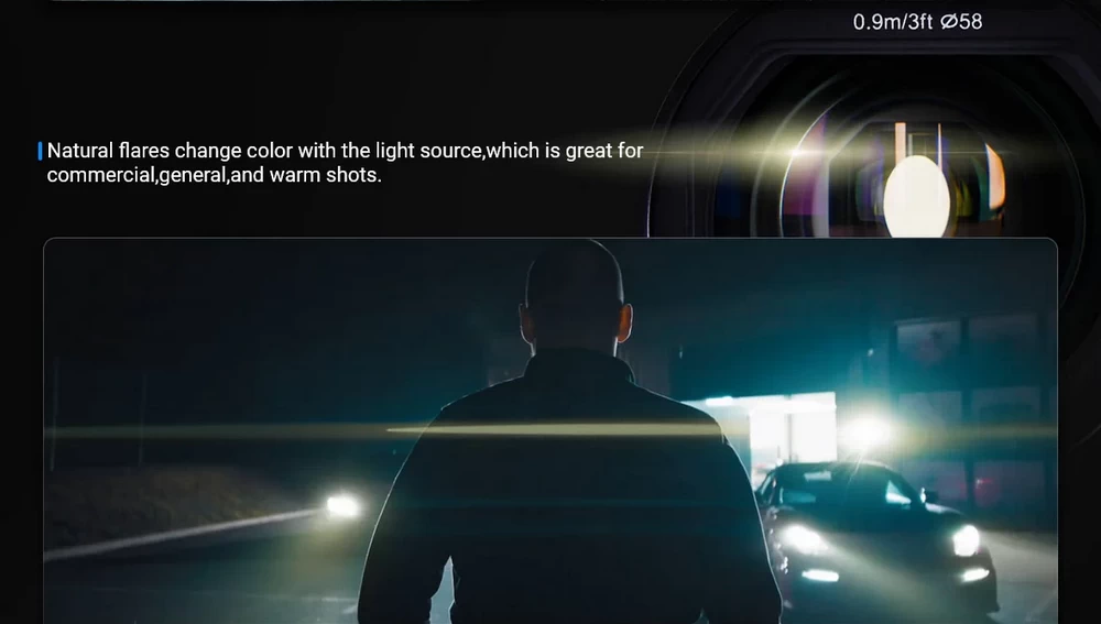 Sirui Saturn 35N 35mm T2.9 1.6x Carbon Fiber Full-Frame Anamorphic Lens (Neutral Flare) by in - EC MALL