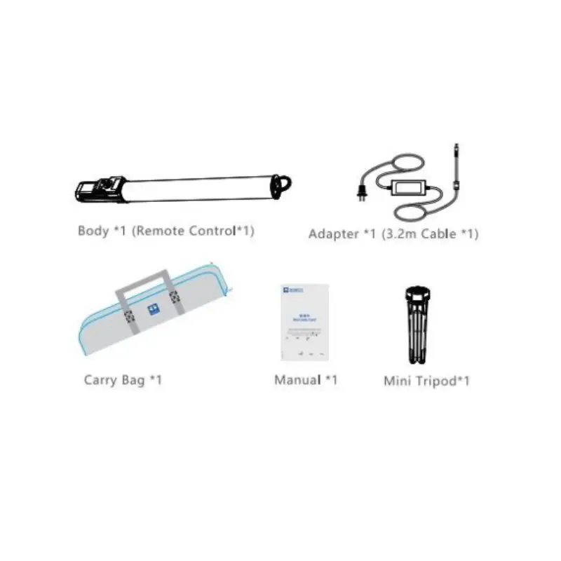 Sirui T60 Telescopic RGB LED Tube Light by  in  - EC MALL