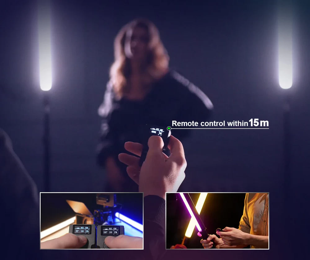 Sirui T60 Telescopic RGB LED Tube Light by  in  - EC MALL