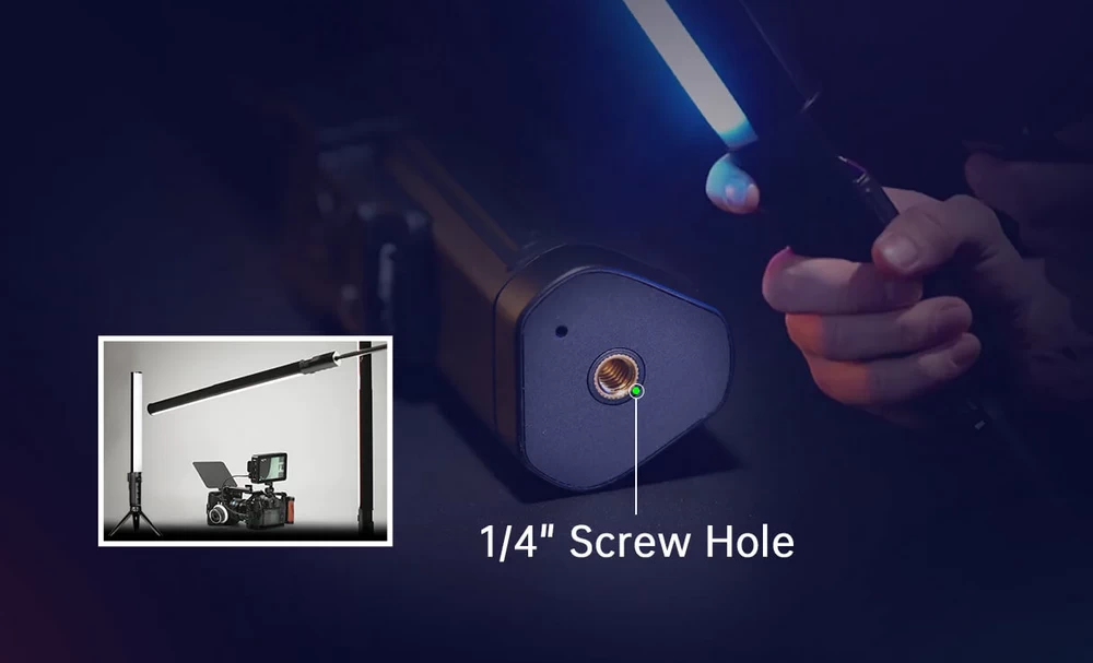 Sirui T60 Telescopic RGB LED Tube Light by  in  - EC MALL