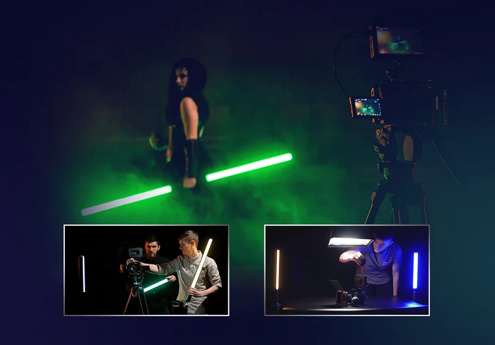 Sirui T60 Telescopic RGB LED Tube Light by  in  - EC MALL