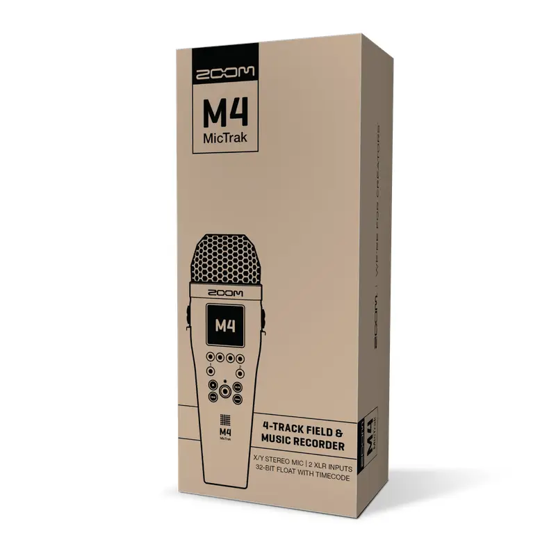 Zoom M4 MicTrak 4-Track Recorder by  in  - EC MALL
