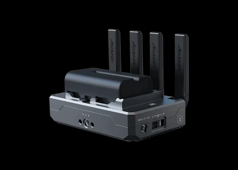 Accsoon Cineview Quad 2.4GHZ+5GHZ Dual-Band Transmission System ( Transmitter and Receiver ) by  in  - EC MALL