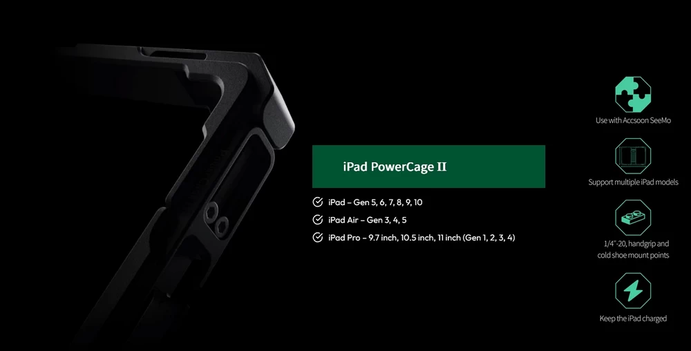Accsoon iPad Power Cage II Tablet Cage by  in  - EC MALL