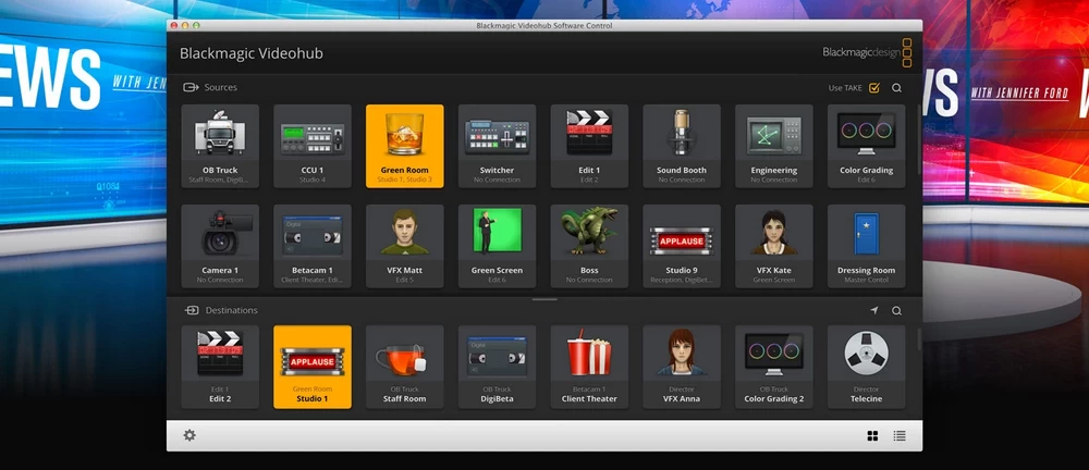 Blackmagic Design Videohub 40x40 12G by  in  - EC MALL