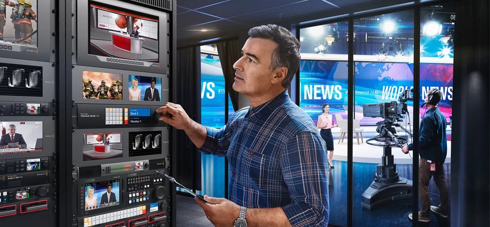 Blackmagic Design Videohub 40x40 12G by  in  - EC MALL