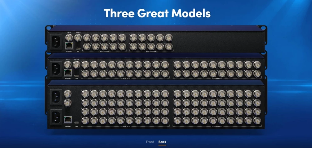 Blackmagic Design Videohub 40x40 12G by  in  - EC MALL