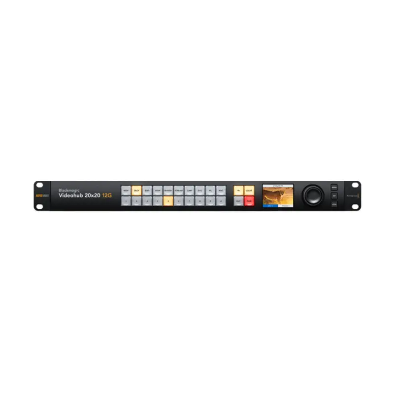 Blackmagic Design Videohub 20x20 12G by  in  - EC MALL