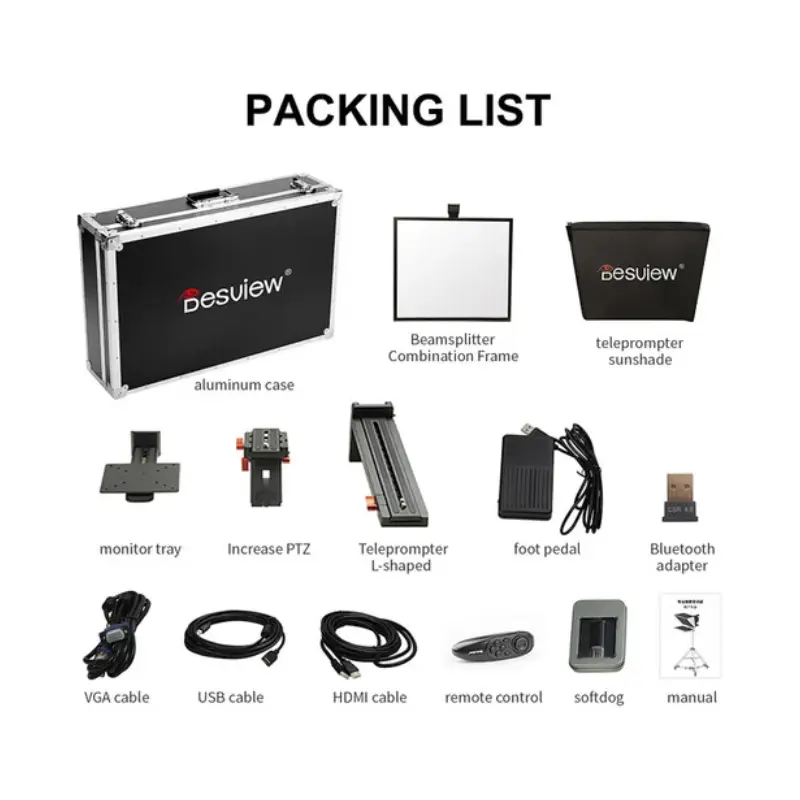 Desview T15 Teleprompter (Free Tripod) by  in  - EC MALL