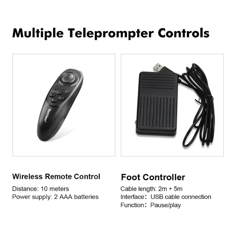 Desview T15 Teleprompter (Free Tripod) by  in  - EC MALL