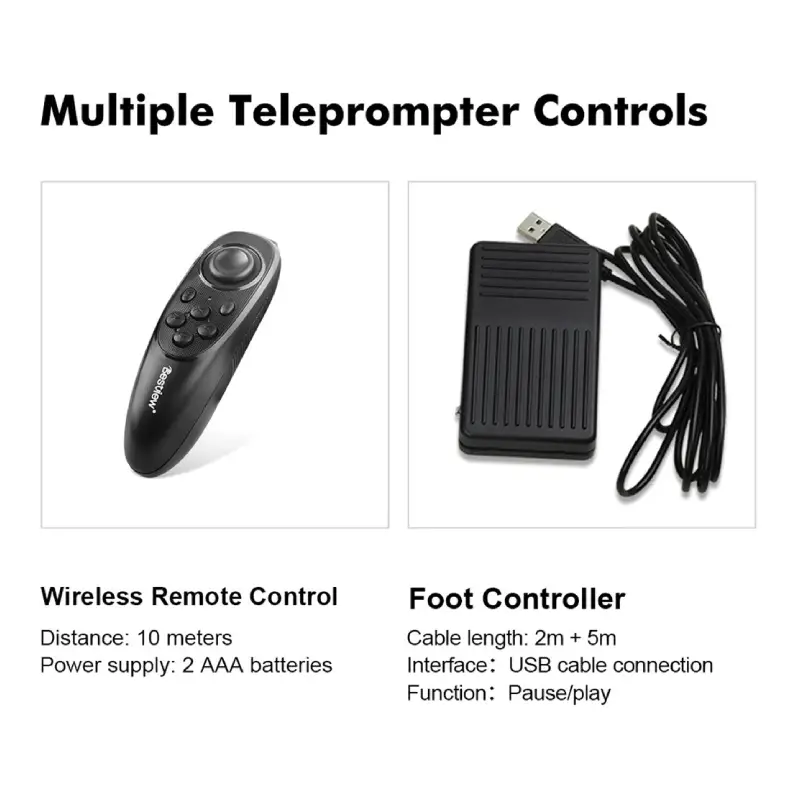 Desview T15 Teleprompter (Free Tripod) by  in  - EC MALL