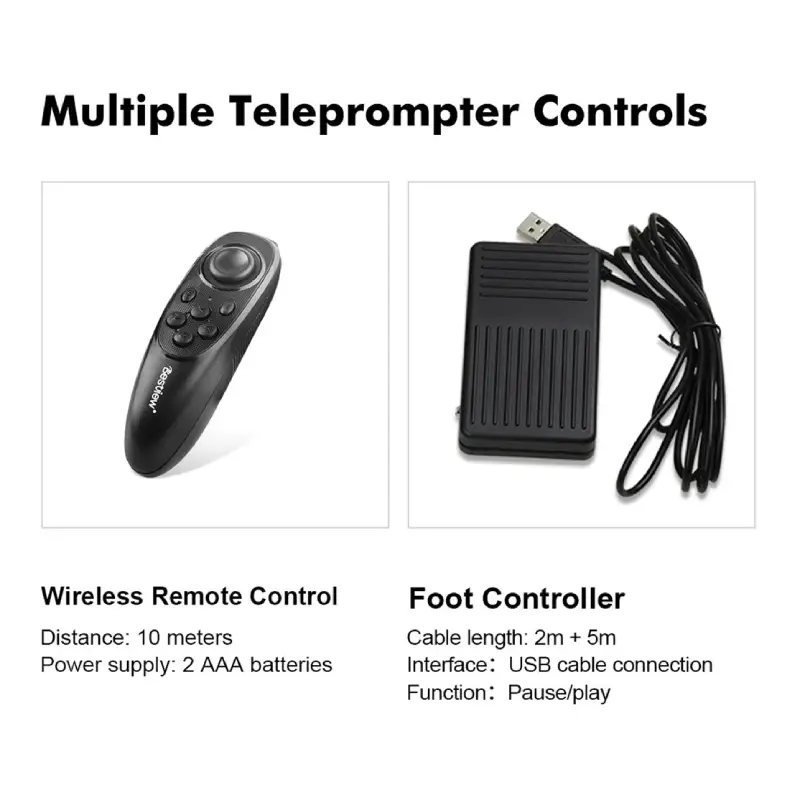 Desview T17 Teleprompter (Free Tripod) by  in  - EC MALL