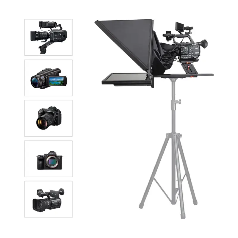 Desview T17 Teleprompter (Free Tripod) by  in  - EC MALL
