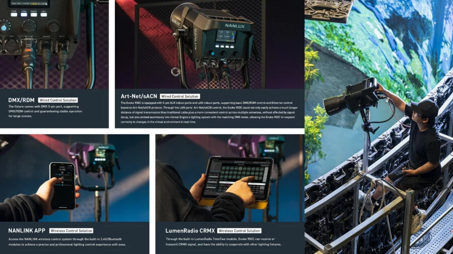 Nanlux Evoke 900C Spot Light with Trolley Case (Evoke 900C ST-KIT) by  in  - EC MALL