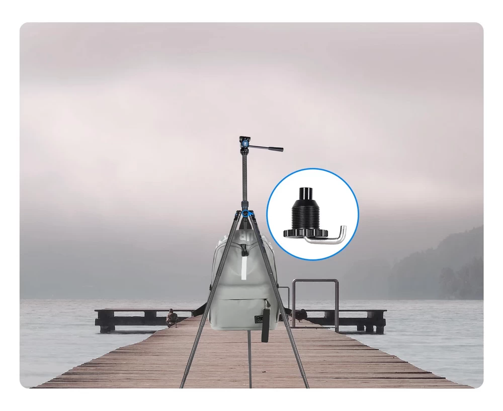 Sirui AT-125+AT-10 Panoramic Video Head Carbon Fiber Tripod Kit by  in  - EC MALL