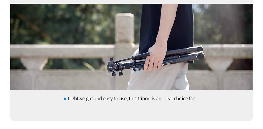 Sirui AT-125+AT-10 Panoramic Video Head Carbon Fiber Tripod Kit by  in  - EC MALL