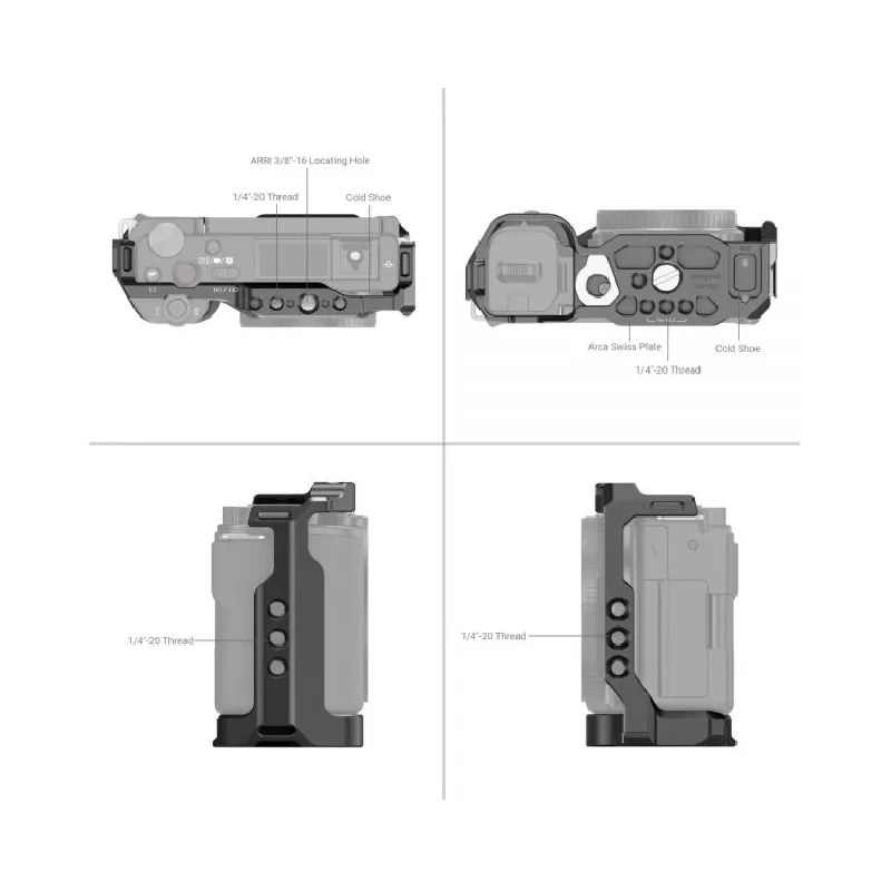 SmallRig 3531B Cage for Sony ZV-E10 by  in  - EC MALL