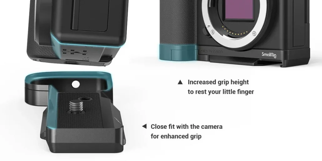 SmallRig 3523 Extension Grip for Sony ZV-E10 (Black) by  in  - EC MALL