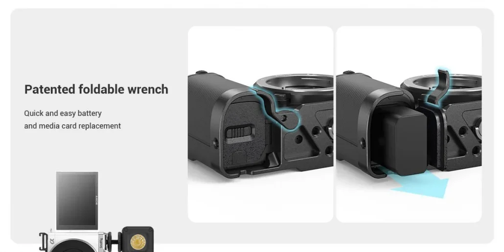 SmallRig 3523 Extension Grip for Sony ZV-E10 (Black) by  in  - EC MALL