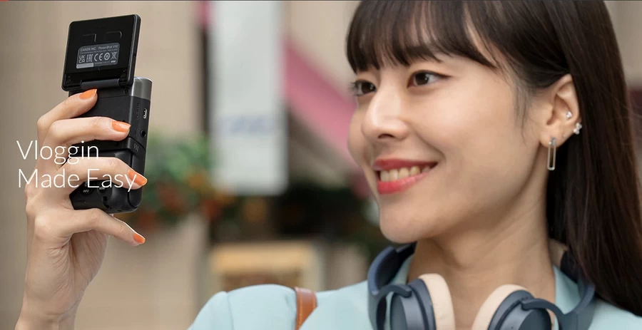 Canon PowerShot V10 Vlog Camera by  in  - EC MALL