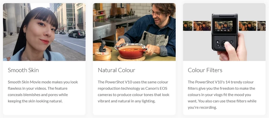 Canon PowerShot V10 Vlog Camera by  in  - EC MALL