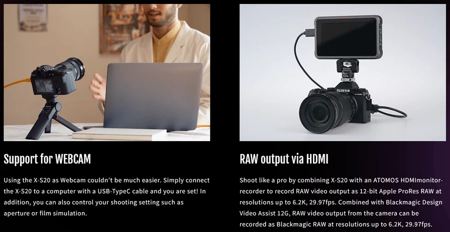 Fujifilm X-S20 Mirrorless Camera by  in  - EC MALL