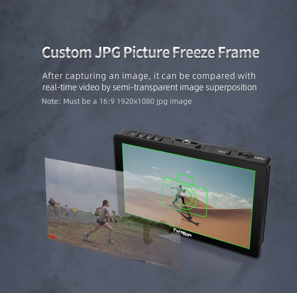 Portkeys BM7II DS 7" High-Bright Monitor with Wireless Camera Control by  in  - EC MALL