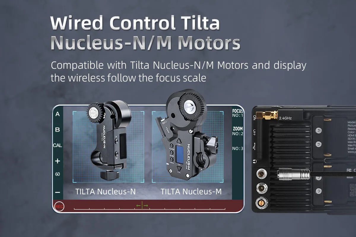 Portkeys BM7II DS 7" High-Bright Monitor with Wireless Camera Control by  in  - EC MALL