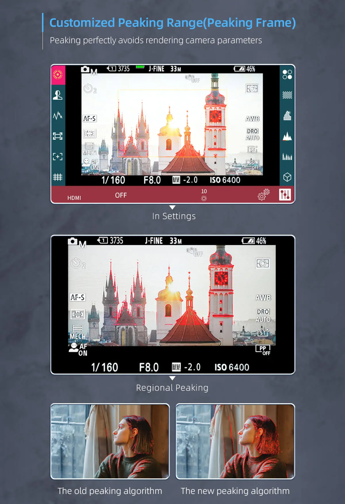 Portkeys BM7II DS 7" High-Bright Monitor with Wireless Camera Control by  in  - EC MALL