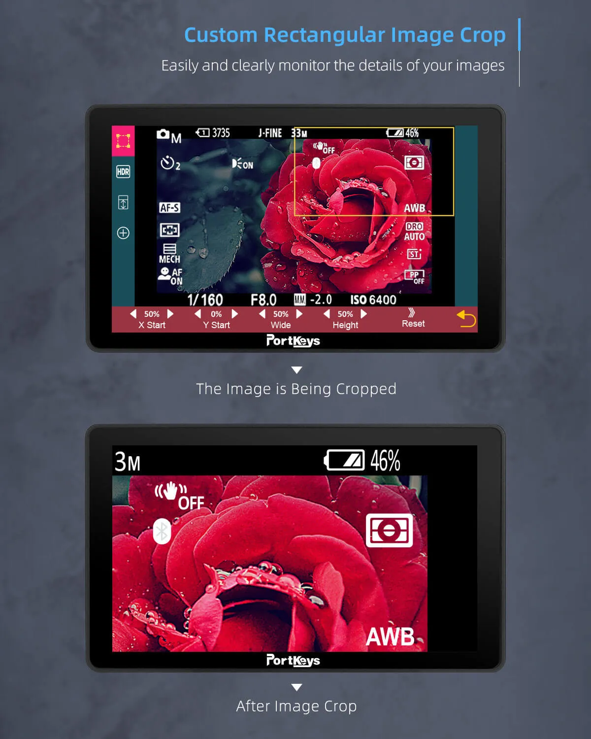 Portkeys BM7II DS 7" High-Bright Monitor with Wireless Camera Control by  in  - EC MALL