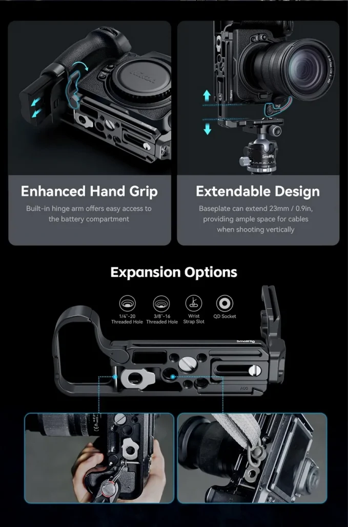 SmallRig 3942 L-Bracket For Nikon Z8 by  in  - EC MALL