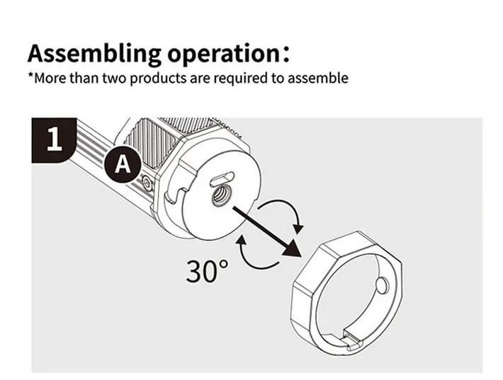 Ulanzi VL110 Magnetic RGB Tube Light 24cm by  in  - EC MALL