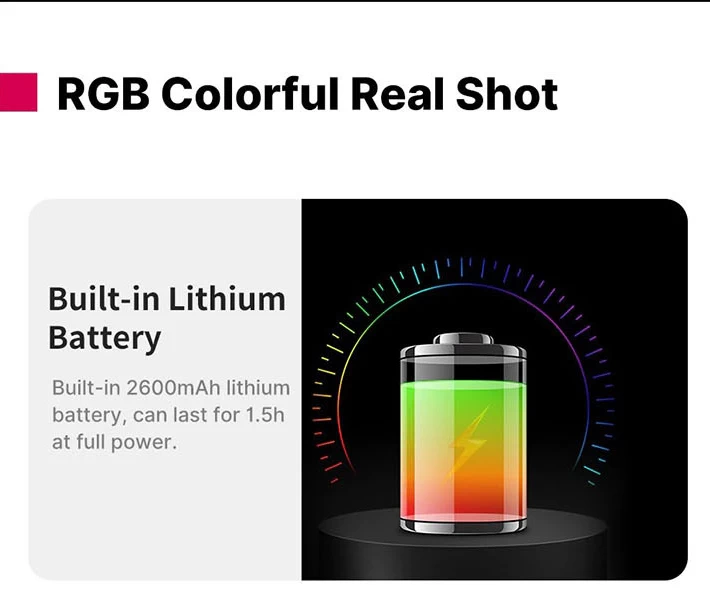 Ulanzi VL110 Magnetic RGB Tube Light 24cm by  in  - EC MALL