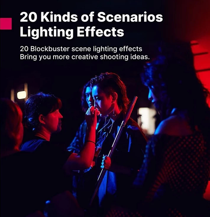 Ulanzi VL110 Magnetic RGB Tube Light 24cm by  in  - EC MALL