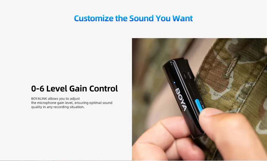 BoyaLink All-in-one Design Wireless Microphone System by  in  - EC MALL