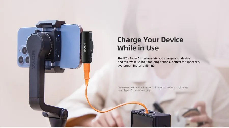 BoyaLink All-in-one Design Wireless Microphone System by  in  - EC MALL