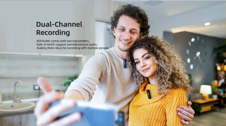 BoyaLink All-in-one Design Wireless Microphone System by  in  - EC MALL