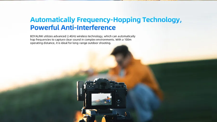 BoyaLink All-in-one Design Wireless Microphone System by  in  - EC MALL