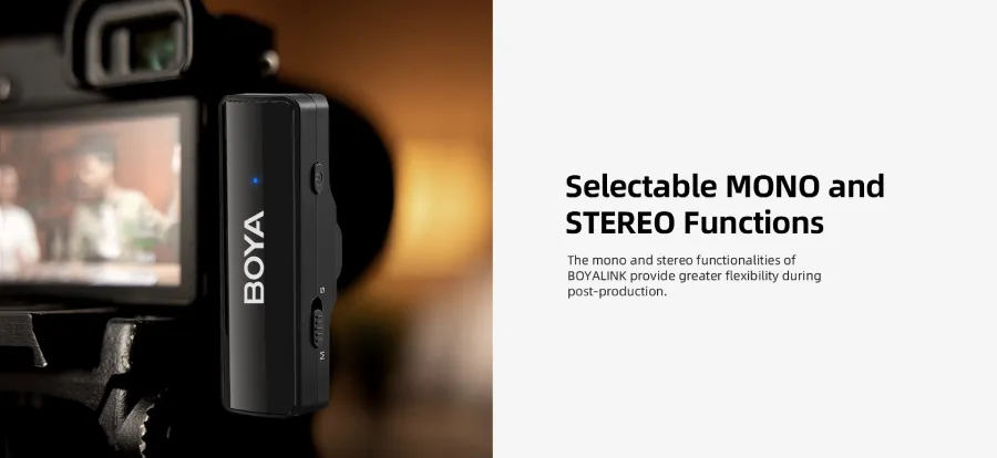 BoyaLink All-in-one Design Wireless Microphone System by  in  - EC MALL